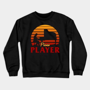 Piano Player Crewneck Sweatshirt